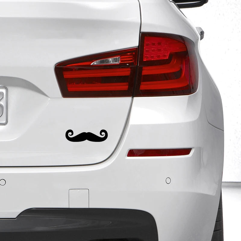 Gentleman's Beard Vinyl Decal – Car, Wall & Window Sticker Vinyl Decal Sticker Axl
