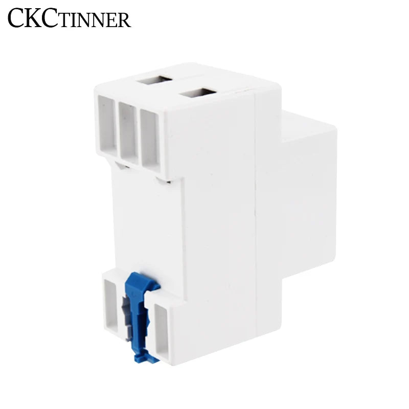DIN Rail Single Phase LCD Energy Meter 220V 80A kWh Wattmeter Digital Energy Meter Axl