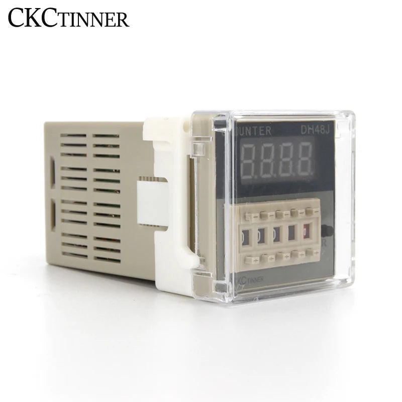 DH48J-8 Preset Digital Counter LCD Relay 1–999900 | CKCTINNER Digital Preset Counter Axl