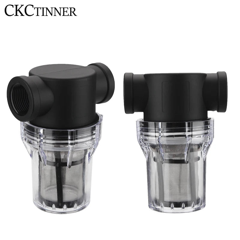 Garden Inline Water Filter 1/2" 3/4" 1" Mesh Pipe Strainer Garden Irrigation Filter Axl