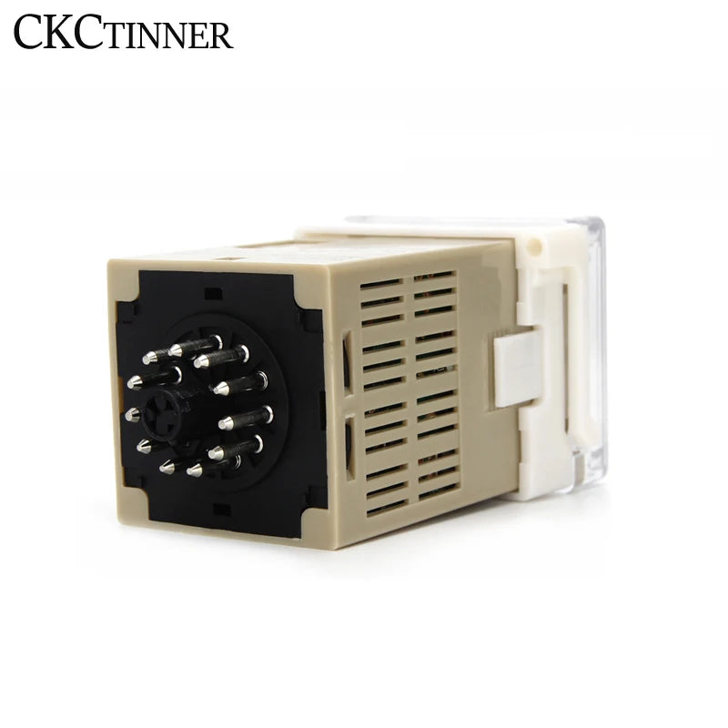 DH48J-11A Digital Counter Relay 11-Pin 12V–380V with Base Digital Counter Relay Axl