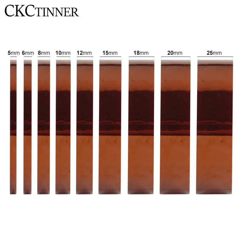 Kapton Polyimide Tape High Temp Resistant 30M | Multi-Width Polyimide Insulation Tape Axl