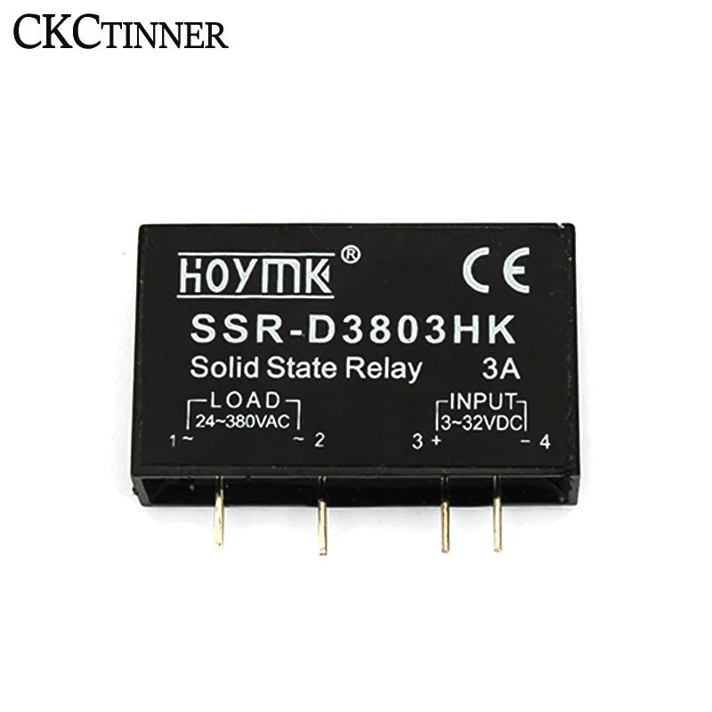 PCB Solid State Relay DC-AC SSR-D3803HK D3805HK D3808HK 3A 5A 8A Solid State Relay Axl D3803
