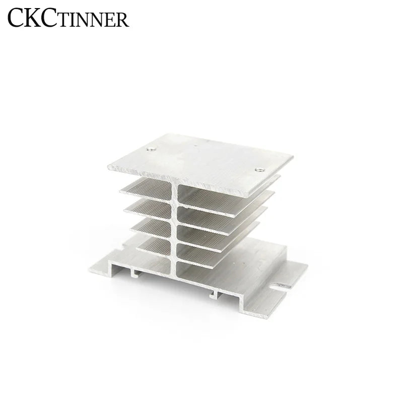 SSR Aluminum Heat Sink for Single Phase Solid State Relay 10A–40A SSR Heat Sink Axl