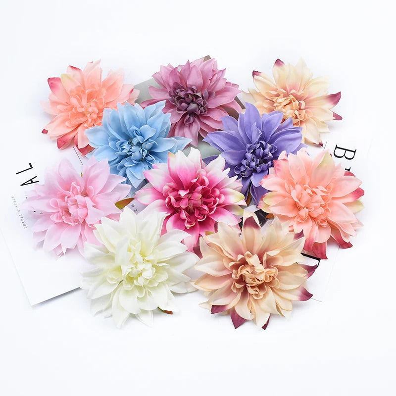 Silk Gerbera Artificial Flowers 5/10 Pcs – Wedding & Home Decor Artificial Flowers Axl