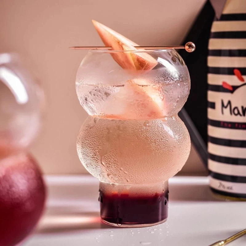 KEMORELA Nordic Ball Glass Cup – Cocktail, Dessert & Coffee Mug Cocktail Glass Axl