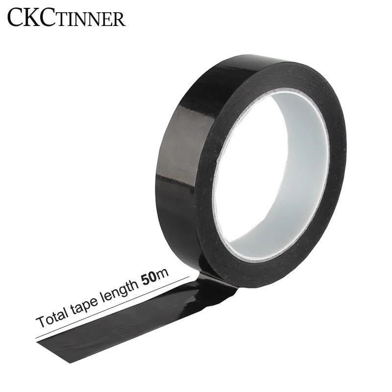 Black Kapton Polyimide Tape 50M – High Temp Electrical Tape Electrical Insulation Tape Axl