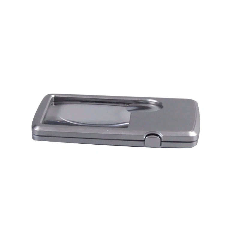 Handheld LED Magnifier 3X 6X – Portable Ultra-Thin Loupe LED Magnifier Loupe Axl
