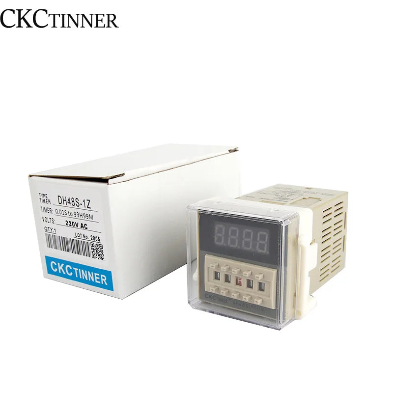 DH48S-1Z Digital Programmable Timer Relay Switch AC/DC Timer Relay Switch Axl