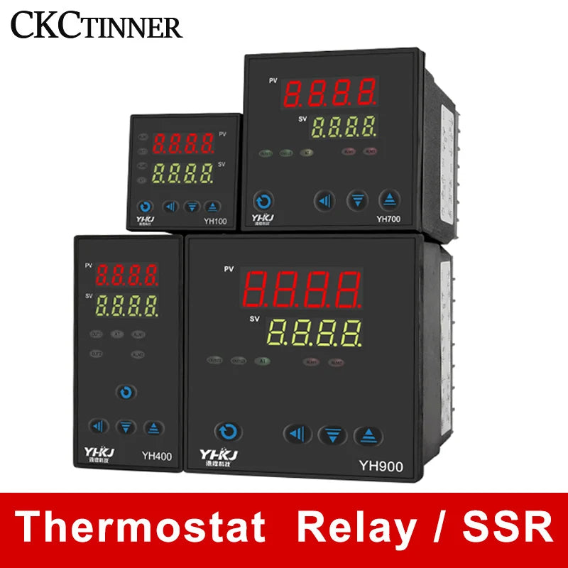 CKCTINNER YH Series Dual Output SSR+Relay Temperature Controller Temperature Controller Axl