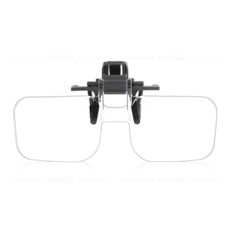 Clip-On Magnifying Glass – Acrylic Lens for Reading Fine Print Clip-On Magnifier Axl