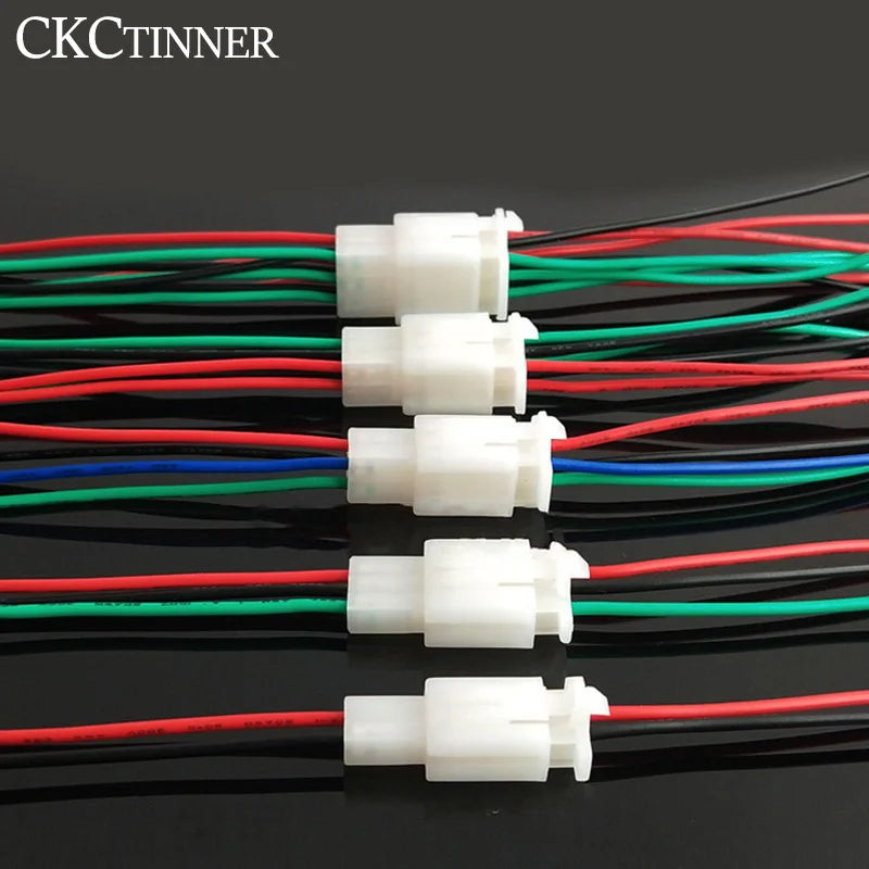 2.8mm Automotive Connector Kit – 5 Sets Male & Female Terminals Automotive Connector Kit Axl