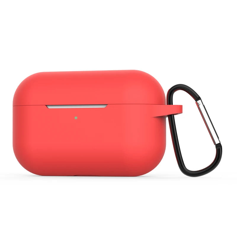 Silicone AirPods Pro & AirPods 3 Case – 20 Colors, 2 Styles Earphone Case Axl with hooks 2
