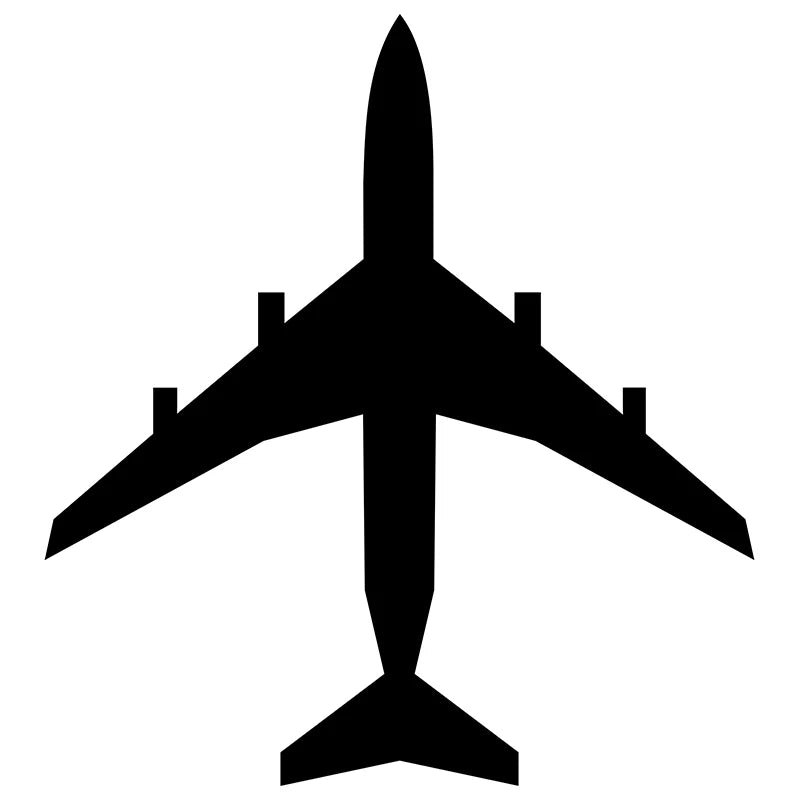 Airplane Aircraft Vinyl Decal Sticker – JDM Car & Wall Decor Vinyl Decal Sticker Axl