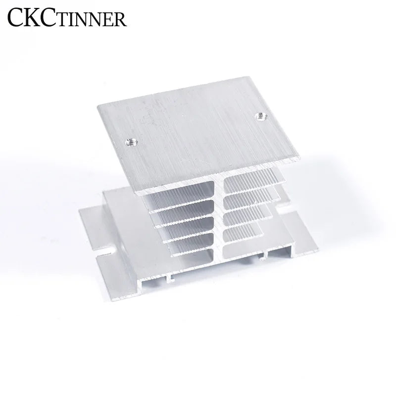 SSR Aluminum Heat Sink for Single Phase Solid State Relay 10A–40A SSR Heat Sink Axl
