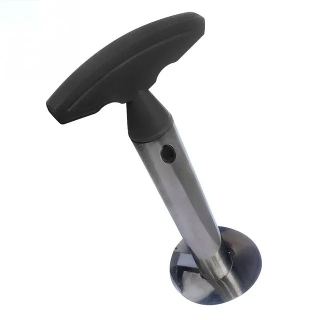 Stainless Steel Pineapple Corer Slicer & Peeler Tool Pineapple Corer Slicer Axl BLACK