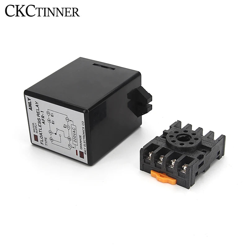 AFR-1 AC220V Liquid Level Controller Relay – Auto Water Switch Level Control Relay Axl
