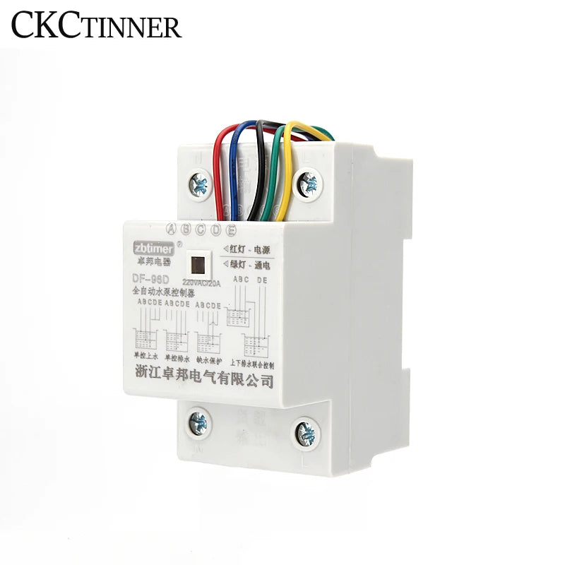 DF-96D Automatic Water Level Controller 220V Pump Switch Water Level Controller Axl