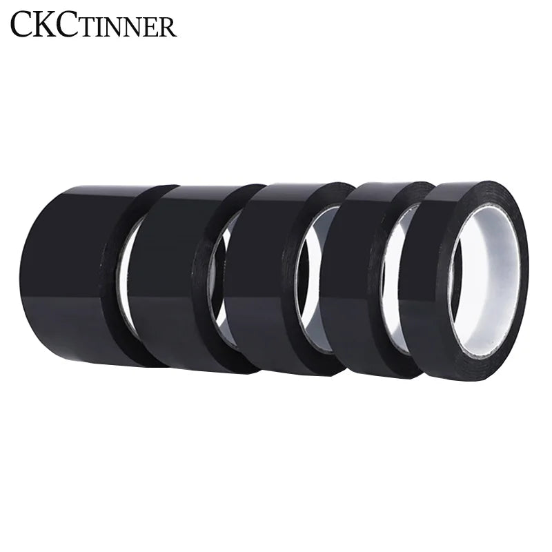 Black Kapton Polyimide Tape 50M – High Temp Electrical Tape Electrical Insulation Tape Axl