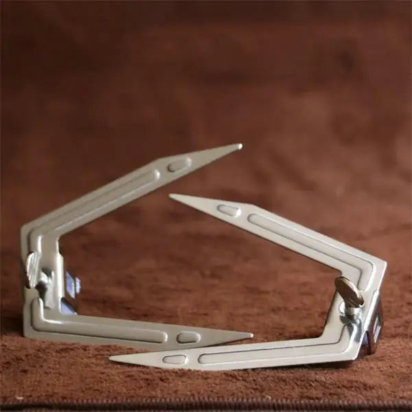 Rotisserie Chicken Skewer Rack – Steel BBQ & Oven Roasting Fork Rotisserie Roasting Rack Axl 2pcs Oven Utensils