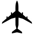 Airplane Aircraft Vinyl Decal Sticker – JDM Car & Wall Decor Vinyl Decal Sticker Axl black