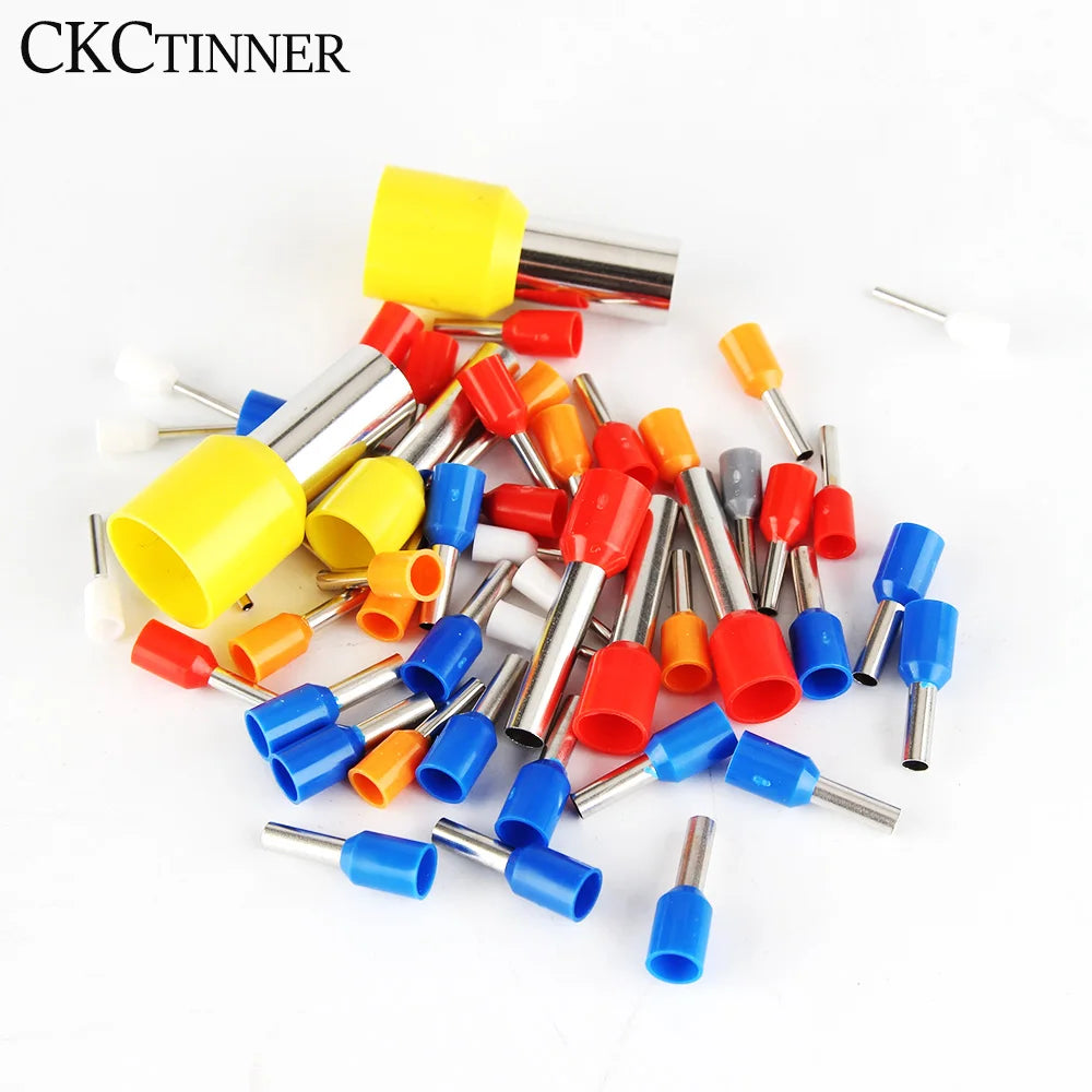 1000pcs Insulated Ferrule Cord End Wire Crimp Terminals CE Wire Ferrule Terminals Axl