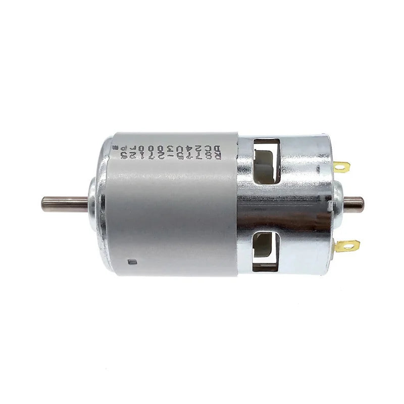 RS775 DC Motor 12V 24V Double Ball Bearing | High Torque Brushed DC Motor Axl