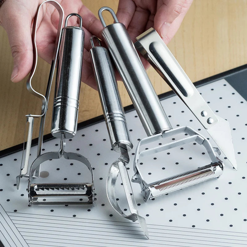 KEMORELA Stainless Steel Vegetable Peeler & Julienne Grater Vegetable Peeler Axl