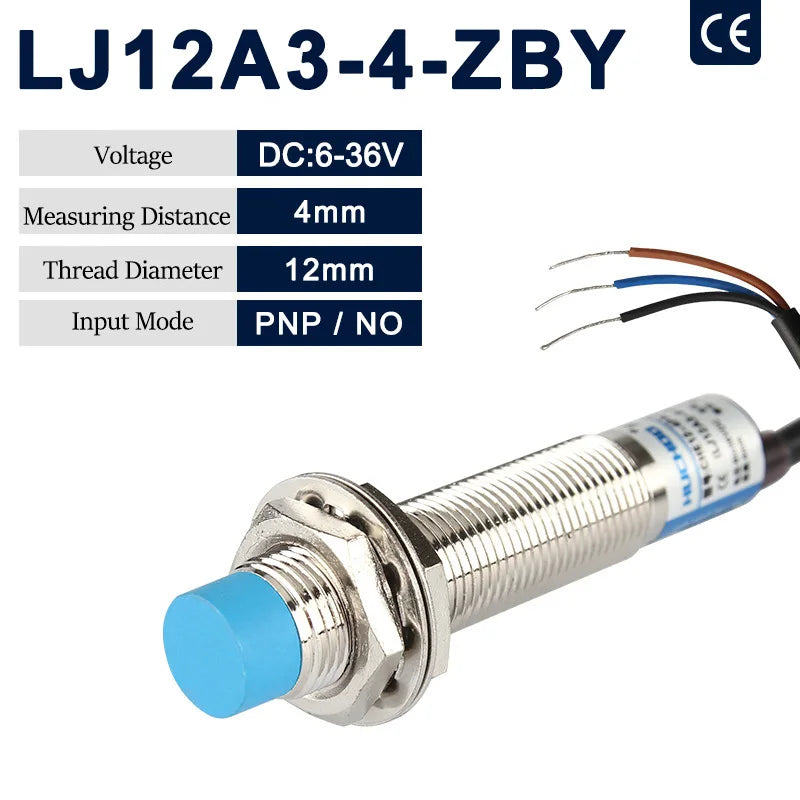 LJ12A3 12mm Inductive Proximity Sensor NPN PNP DC 6-36V Switch Proximity Sensor Switch Axl