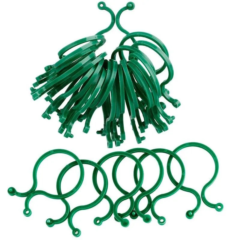 Garden Plant Support Clips for Tomato & Vine – 50/100 Pack Plant Support Clips Axl