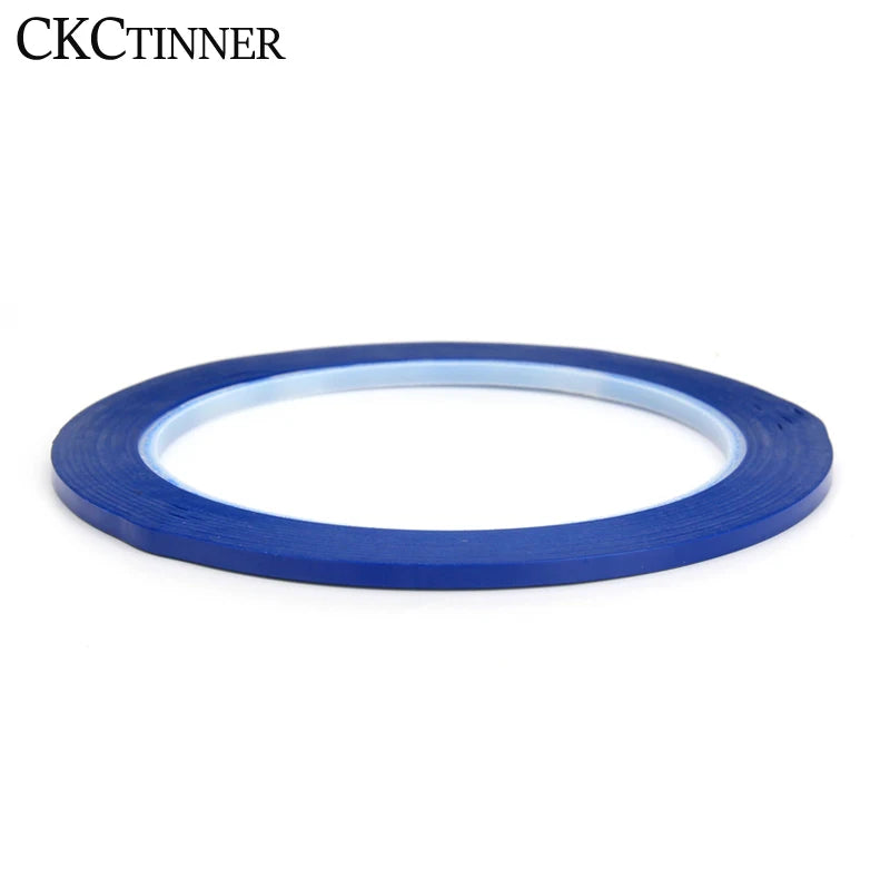 Desktop Positioning Marking Tape 3mm/5mm 66M – PET Grid Line Positioning Marking Tape Axl Blue 5mm
