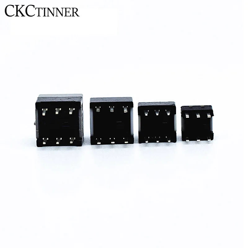 10PCS Self-Locking Tactile Push Button Micro Switch 6 Pin Kit Micro Switch Kit Axl