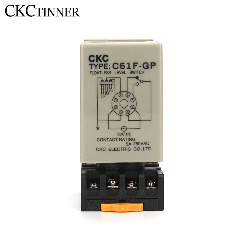 C61F-GP Floatless Water Level Controller Switch with Base Level Controller Switch Axl DC 24V