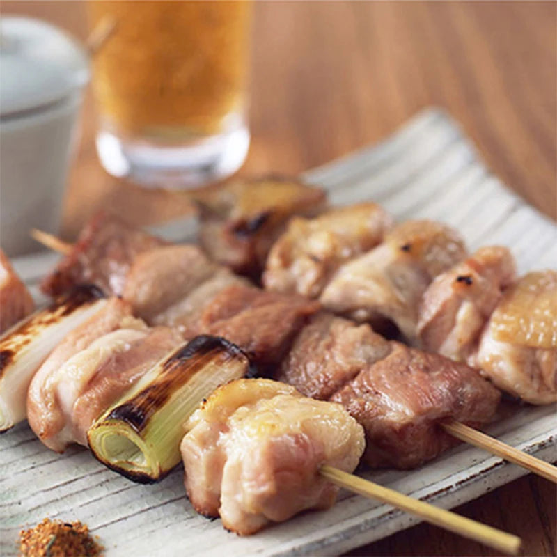 Bamboo BBQ Skewers 18cm | Disposable Kebab & Fruit Sticks BBQ Bamboo Skewers Axl
