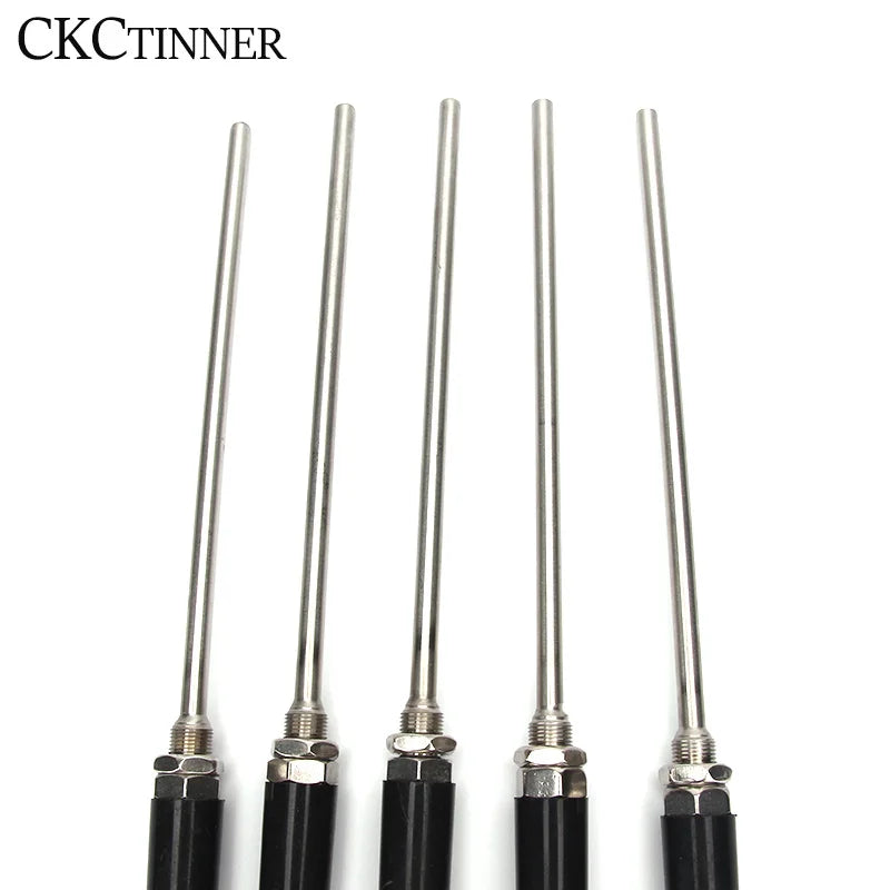 Type K PT100 Thermocouple Probe M12 200mm 0–600°C Sensor Temperature Sensor Probe Axl