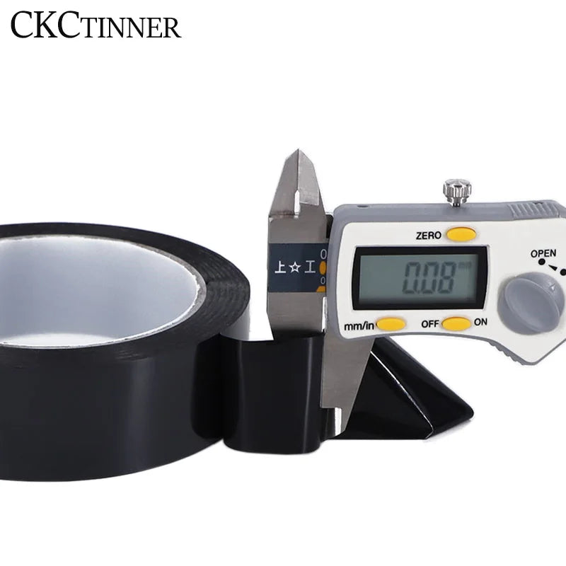 Black Kapton Polyimide Tape 50M – High Temp Electrical Tape Electrical Insulation Tape Axl