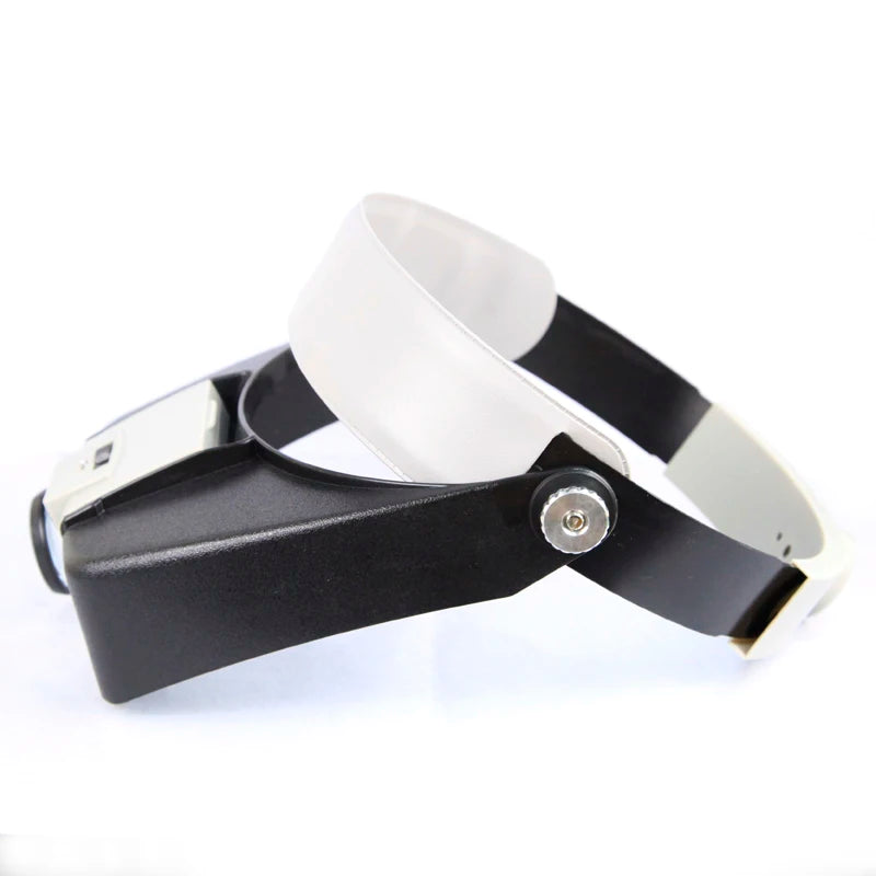 Headband Magnifier with LED – 1.5X 3X 6.5X 8X Loupe Headband Magnifier Loupe Axl