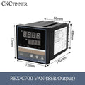 PID Digital Temperature Controller 220V REX-C Series | Thermostat PID Temperature Controller Axl REX-C700VAN