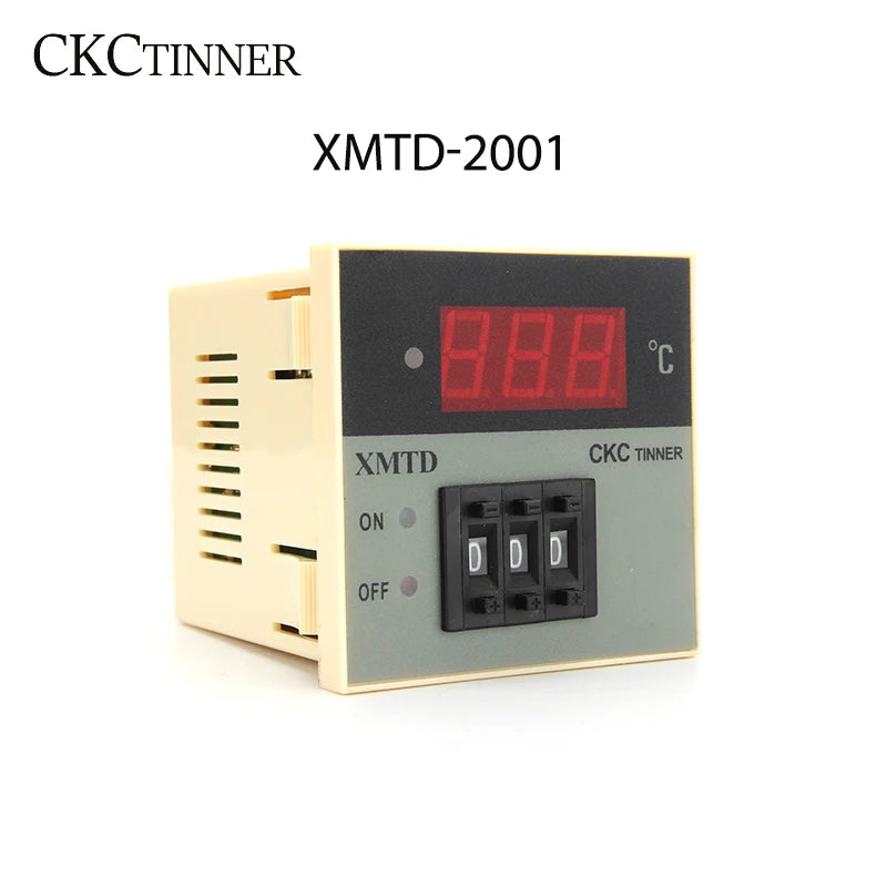 XMTD-2001 PID Digital Temperature Controller K/E/PT100 0-999℃ Temperature Controller Axl
