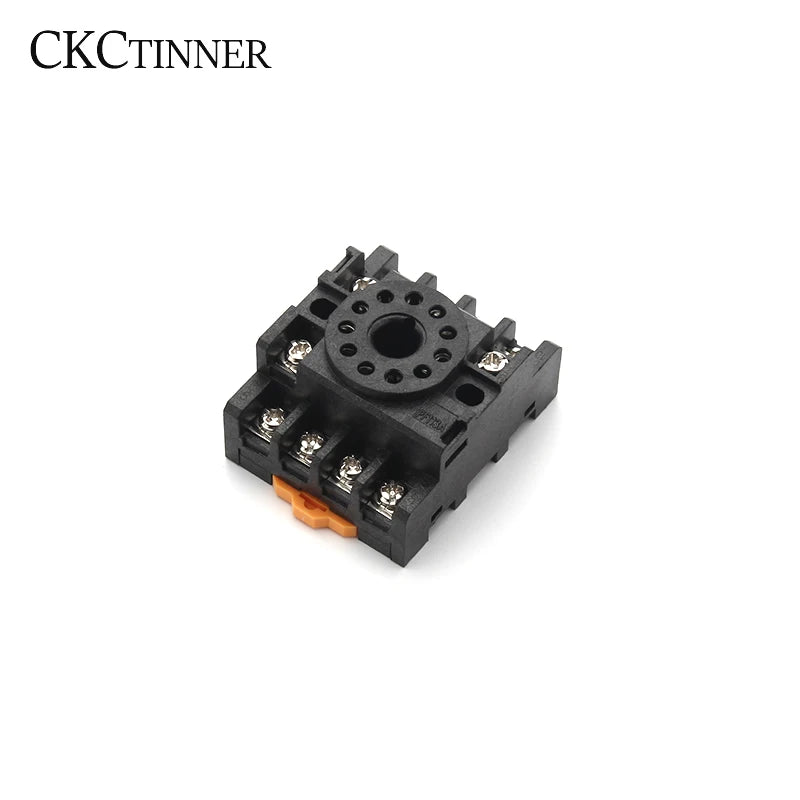 Relay Socket Base PF083A 8-Pin PF113A 11-Pin | DIN Rail Mount Relay Socket Base Axl