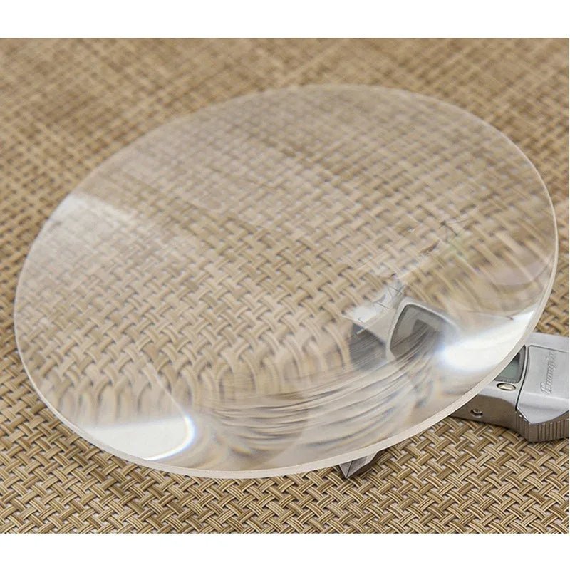 110mm K9 Optical Glass Biconvex Lens – DIY Projector & Science Optical Glass Lens Axl
