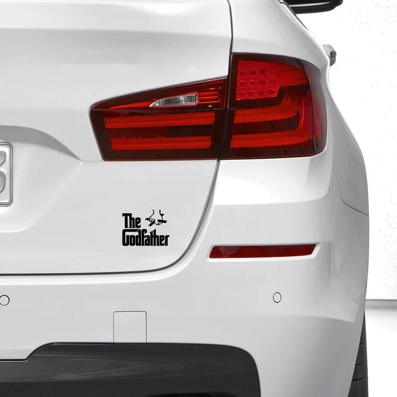 Godfather PVC Die-Cut Car Sticker – Funny Auto Decal 10x10cm Car Decal Sticker Axl