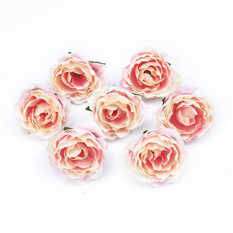Silk Rose Heads 30/50 Pcs – 4cm Artificial Flowers for Weddings Artificial Silk Flowers Axl 4 30 Pieces