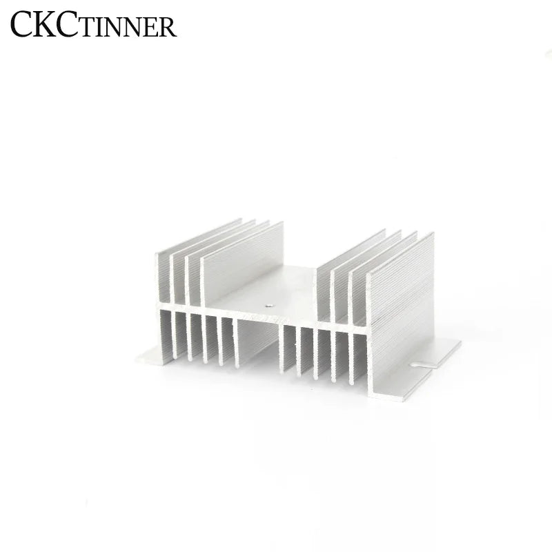 Aluminum SSR Heat Sink Base for Solid State Relay 10A–100A SSR Heat Sink Axl