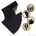 Black Felt Adhesive Sheets 10 Pack – Self-Stick Craft Fabric Adhesive Craft Fabric Axl Default Title