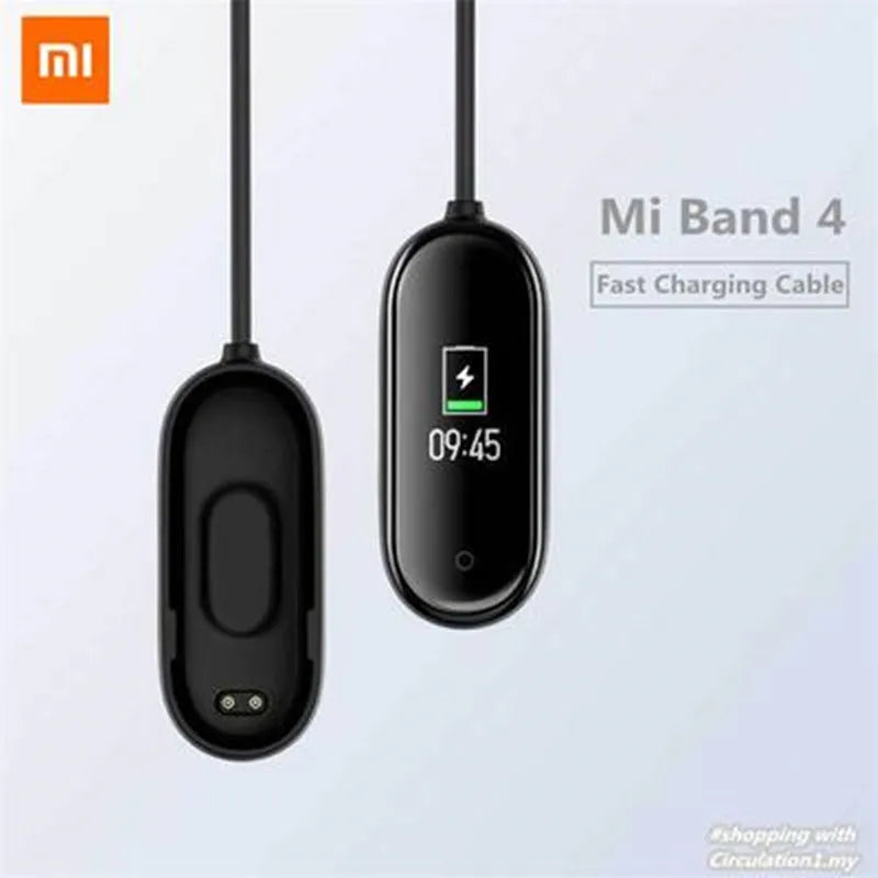 USB Charging Cable for Xiaomi Mi Band 2 3 4 – Replacement Cord Smartwatch Charging Cable Axl