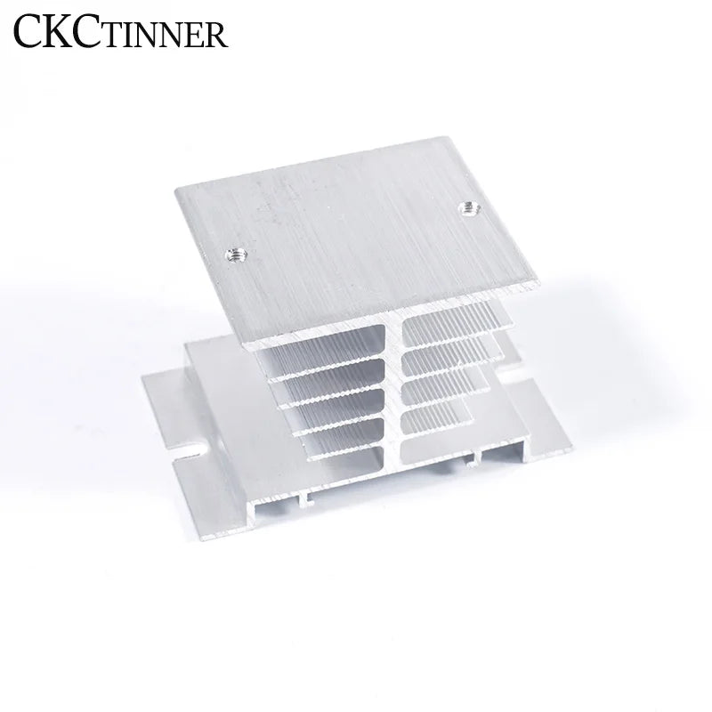 SSR Aluminum Heat Sink for Single Phase Solid State Relay 10A–40A SSR Heat Sink Axl