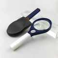 Handheld Magnifying Glass with Leather Case – Pocket Magnifier Handheld Magnifier Axl 60mm China Mainland 10X
