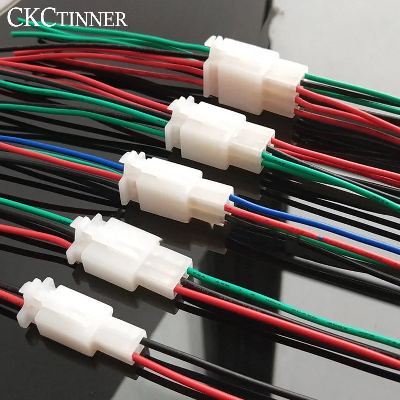 2.8mm Automotive Connector Kit – 5 Sets Male & Female Terminals Automotive Connector Kit Axl