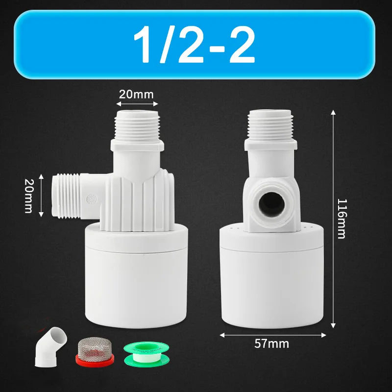 Automatic Float Valve 1/2" 3/4" 1" Water Level Control Valve Float Control Valve Axl SET4